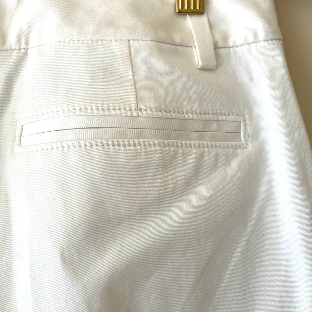 Banana Republic White Martin Trousers - Picture 5 of 10